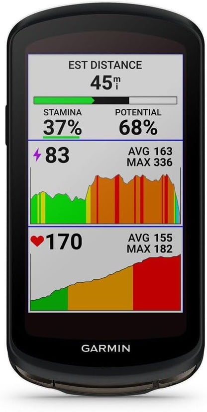 Garmin Edge 1040 Solar GPS Cycle Computer, Device Only